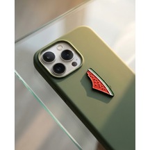 Filistin Haritası Karpuz Renkleri Telefon Arkası Süsü Sticker Etiket A300092