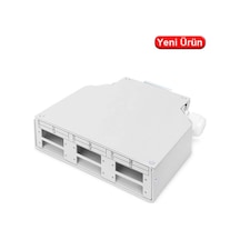 Digitus Dn-96890 6 Sc Coupler Girişli Dın Ray Fiber Sonlandırma Kutusu