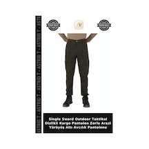 Astrid T Single Sword Outdoor Taktikal Dizlikli Kargo Pantolon Zorlu Arazi Yürüyüş Altı Avcılık Pantolonu Çok Renkli