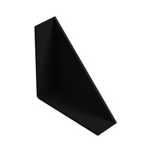 Cateksss 55x55 Mm Köşe Takozu Siyah - 40 Lı Paket