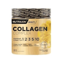 Collagen Complex Powder 5 Tip Kolajen Tip I, Iı, Iıı, V, X Hyalüronik Asit, Elastin, C Vitamini, Biotin Şeker