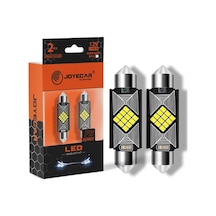 Joyecar 41mm Sofit Ampul F5 Serisi Led 2v, 8w, 12 Led, Beyaz, 2'li Paket