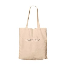 Doctor Krem Fermuarlı Bez Çanta Gabardin