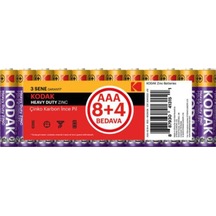 2 Adet Kodak 12'li İnce Pil