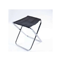 Bloomnest Alüminyum Alaşımlı Kamp Sandalyesi - Taşınabilir, Hafif, Katlanır, Plaj Ve Kamp Kullanımı İçin Altın - Siyah