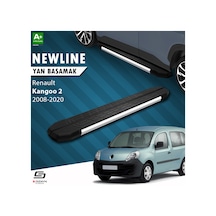 S-dizayn Renault Kangoo 2 Uzun Şase Newline Krom Yan Basamak 223 Cm 2008-2020 A+ Kalite
