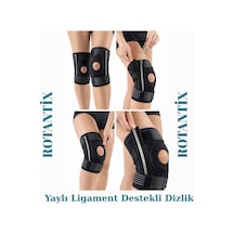 Standart Beden Patella Ve Ligament Destekli Dizlik Cırt Ayarlı