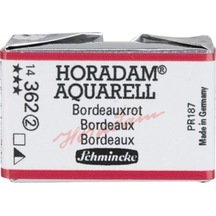 Schmincke : Horadam Aquarell Artist Sulu Boya : Tam Tablet : Seri 2 362 Bordeaux
