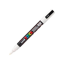 Uni Markör Kalem 3m Set 0.9-1.3 Mm Keçe Uçlu Beyaz 3 Siyah+2 Mavi+ 1 Kırmızı+ 1 Yeşil