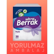 Ultra Berrak Kağıt Peçete 100 Lü Dayanıklı Ve Hijyenik
