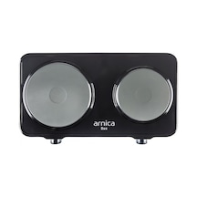 Arnica Duo GH25040 Set Üstü Ocak Siyah