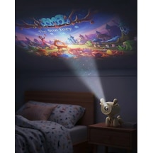 Geyik Tasarımlı Akıllı Projeksiyon 4k Destekli 500 Ansı Lümen