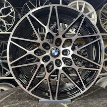 19 İnç 5x120 M3 M4 Sompetition Siyah Elmas Kesim Jant Modeli Bmw