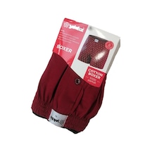 Yıldız Erkek Taşma Lastik Düz Renk Penye Boxer Short 43 001