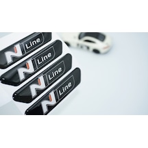 Dk Tuning Hyundai N Line Logo Kapı Kenarı Koruma Damla Desen Arma -
