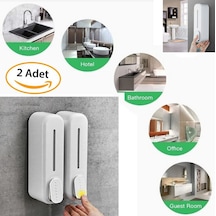 2 Adet Sabunluk Banyo Sabunluk Mutfak Sabunluk Duşjeli Dağıtıcı