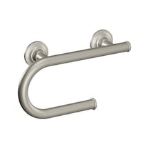 Lr2352dbn Evde Bakım Entegre Tuvalet Kağıdı Tutacağı, Fırçalanmış Nikel İle 8 İnç Tutunma Çubuğu 16.5 x 12.2 x 11.2 CM