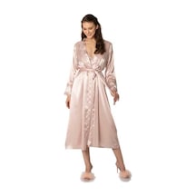 Pierre Cardin Pudra Altılı Çeyiz Gecelik Sabahlık Set 6960 Pudra
