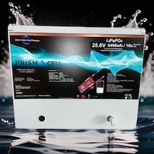 Prismacell Lifepo4 210ah 25.6 Volt Prizmatik Smart Bluetooth 5400 Watt Akü Turbo Chargıng Solar Akü