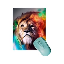 Sonictouch Aslan Desenli Kaydırmaz Gaming Oyuncu Masaüstü Dikişsiz Mouse Pad/ped Mouse Altlığı 17x