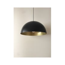 Metal Sarkıt 40 Cm Siyah Içi Altım Metal Sarkıt Avize Siyah