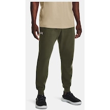 Erkek UA Rival Fleece Eşofman Altı 1379774-390 Beyaz - Yeşil