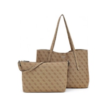 Guess Brenton Kahve Kadın Omuz Çantası Hwlg9648230 Kahverengi