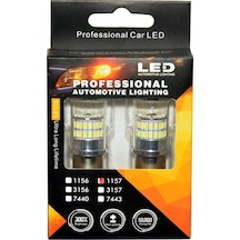 Set Ampul Park Led Çift Duy Şaşı Trn 48 Led Beyaz Cn-1157Hw