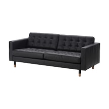 Ikea Beyaz Şık Kanepe - 3'lü Deri Kanepe