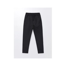 LC Waikiki Lcw Beli Lastikli Dokulu Erkek Çocuk Pantolon Siyah