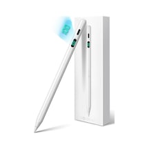 Novstrap İpad 7/8/9 Nesil 10.2 İnç İle Uyumlu Dokunmatik Tablet Kalemi Pen Dz915 Şarj Ekranlı Avuç İçi Reddi Stylus