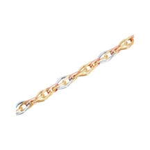 Tektaş - Altın 14 Ayar Hollow Bileklik N11.2549 Sarı Altın