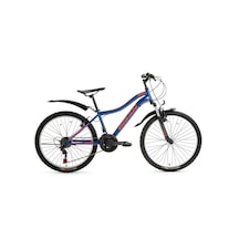 Bisan Rocky 34 Cm V 24 Jant 21 Vites Lacivert Kırmızı Lacivert - Kırmızı