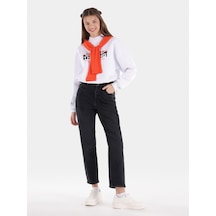 Colins 891 Maya Slim Fit Normal Bel Daralan Paça Denım Kadın Pantolon Cl1065434 Denim