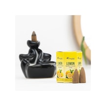 Aromatika Limon Aromalı Geri Akışlı Şelale Tütsü