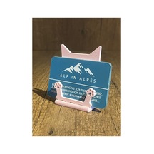 Kedi Temalı Kartvizitlik - Vetpati Toz Pembe