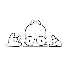 Homer Simspon Duvar Dekor Sticker 40 X 20 Cm