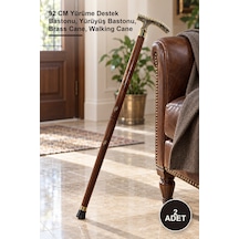 2 Adet Pirinç Baston 9077b 92 Cm Yürüme Destek Bastonu, Yürüyüş Bastonu, Brass Cane, Walking Cane