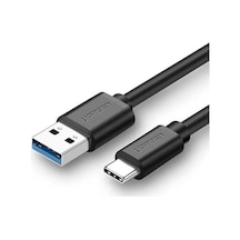 3.0 A Usb-a & Usb-c, Data Ve Şarj Kablosu,1 Metre, Siyah, Acbugn20882