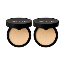Luminous Silk Compact Powder 02 Natural Mat Bitişli Toz Yüz Pudrası Natural 2 Paketi 0