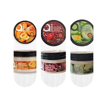 Oswint 3 Lü Peeling Maske Nar Kayısı Salatalık 300 ml 3 Lü Maske