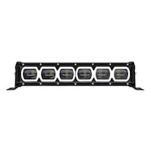 Beyaz Sarı Mavi Angel Led Bar Tepe Off Road Çalışma Lambası 6 Led 12-24v 37cm
