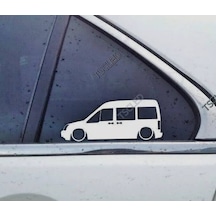 Transit Connect Mk1 Kelebek Cam Oto Sticker 17 Cm 2 Adet