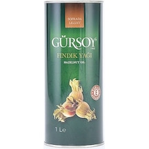 Gürsoy Rafine Fındık Yağı Teneke 1 L