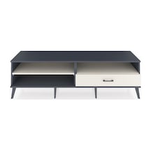 Hyperion Tv Ünitesi 2 Raflı Tek Çekmeceli 176x44x51 Antrasit-aytaşı/aytaşı Aytası/aytası