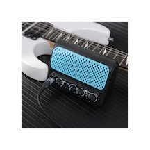 Şarjlı Mini Amfi 10w Distorsion + Reverb Bluetooth