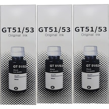Melsan Hp Smart Tank 725 Uyumlu Siyah  Uyumlu Mürekkep 3x90 Ml Toplam 270 Ml