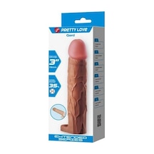 Adres Medikal 7,6 Cm Dolgulu Premium Melez Rengi Silikon Kisisel Urun Kılıfı - Bdm1405