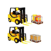 24 Cm Sesli Ve Işıklı Forklift, Eğlenceli Oyun Aracı