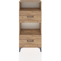 Hyperion Dolap 2 Raflı 2 Çekmeceli 60x44x134 Çam-çam Atlas Çam